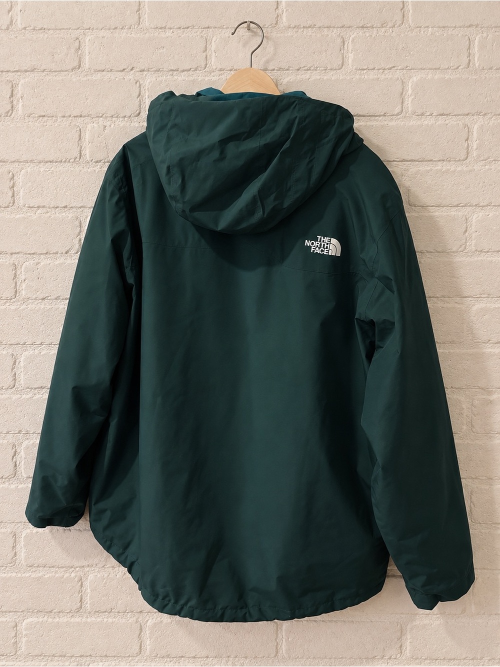 The North Face Carto Triclimate 3 in 1 DryVent Jacket Mens XXL Teal Blue Winter - Picture 3 of 10